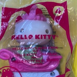 NIB-McDonald's Hello Kitty Pink and White Figure
